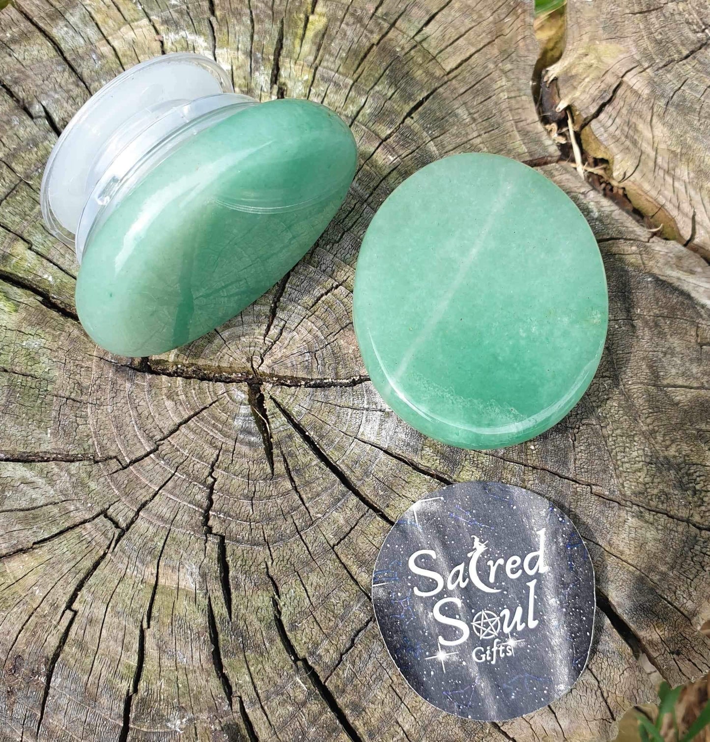 Green Aventurine Pop Socket