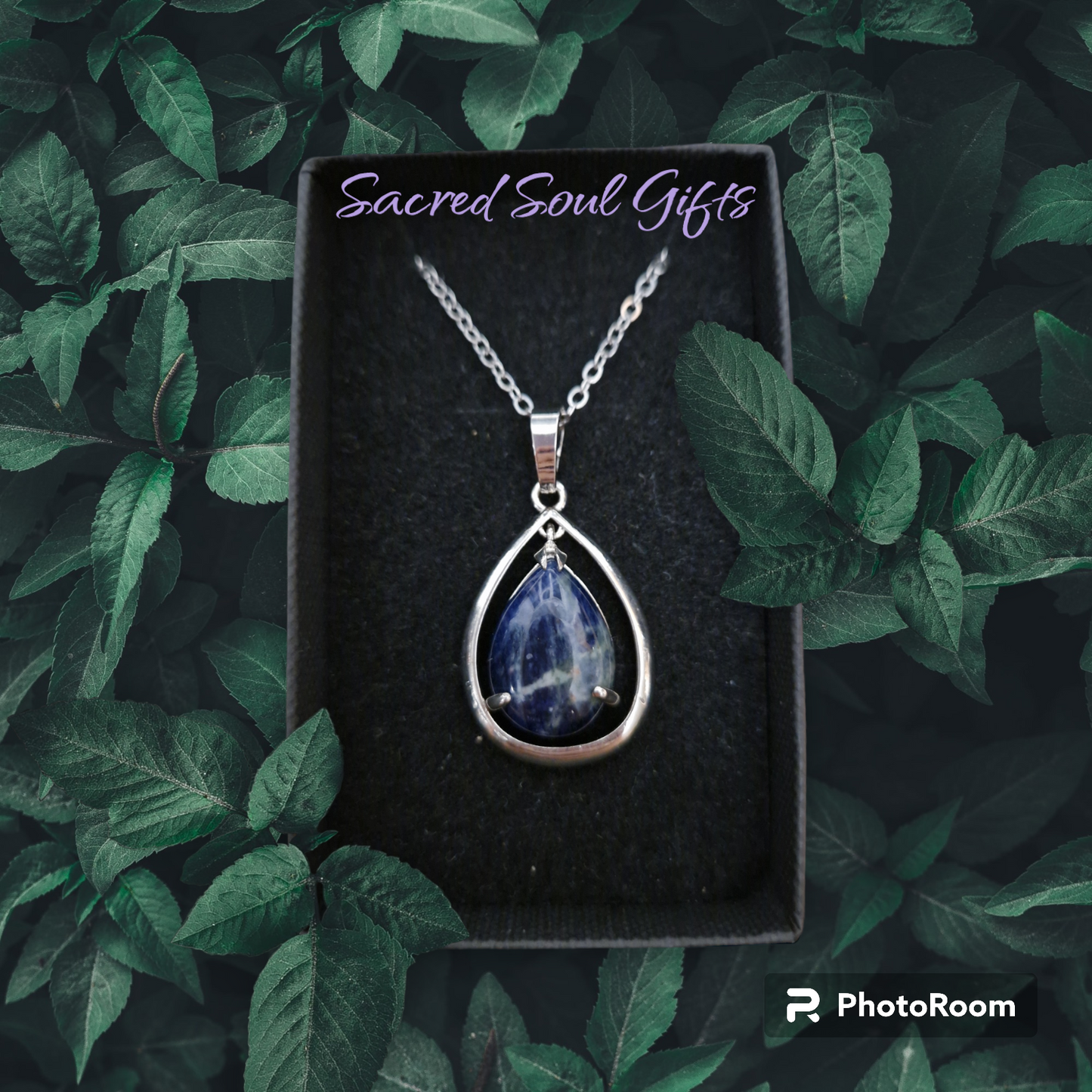 Sodalite Teardrop Pendant