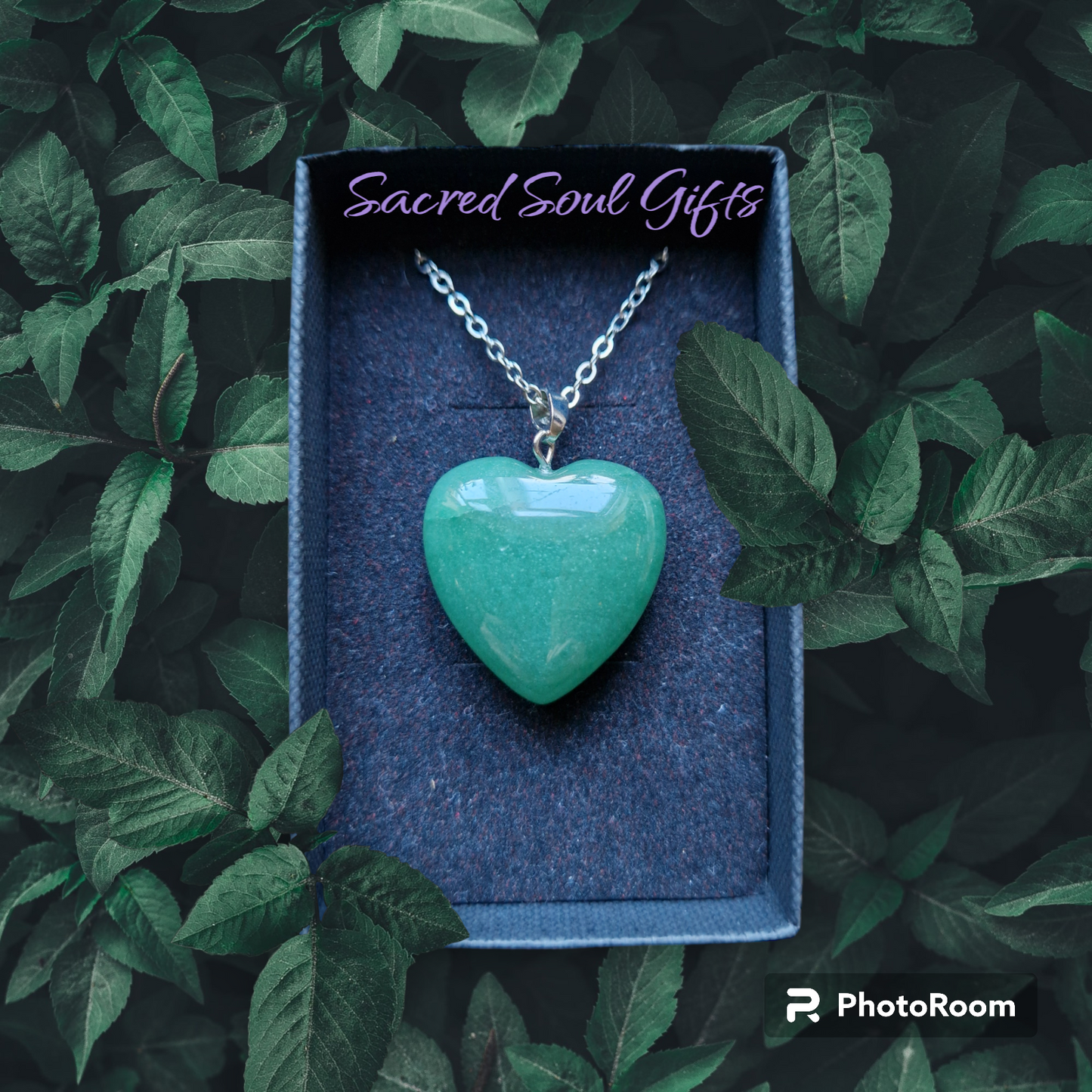 Green Aventurine Heart Pendant