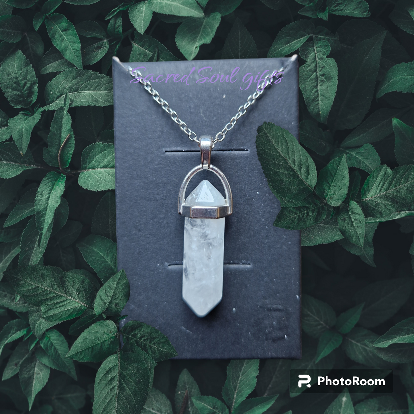 Clear Quartz Point pendant